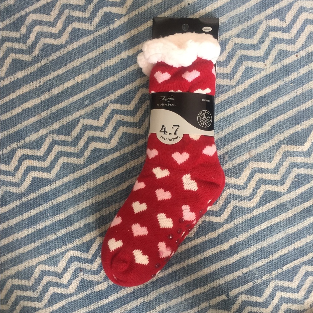 Soft as a cloud fleece socks!!